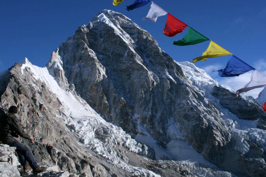 Himalaje Everest 8848m widok z Kala Pattar