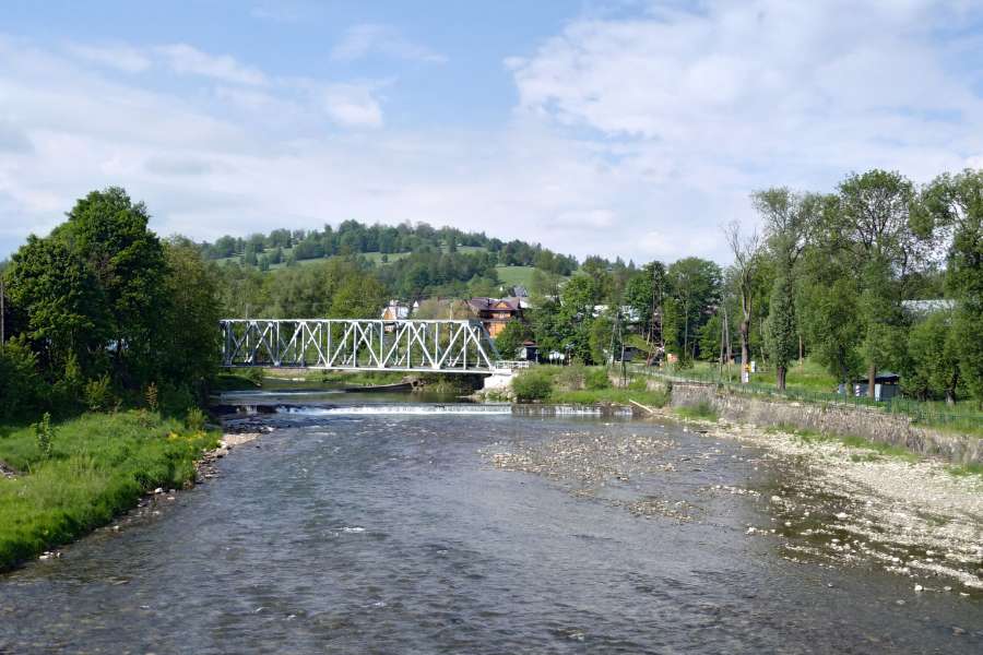 Biały Dunajec w Białym Dunajcu