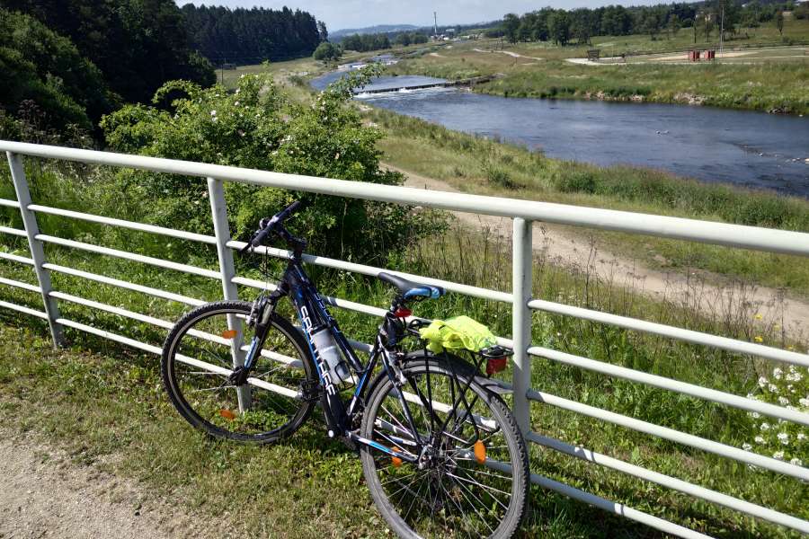 Rower nad Białym Dunajcem