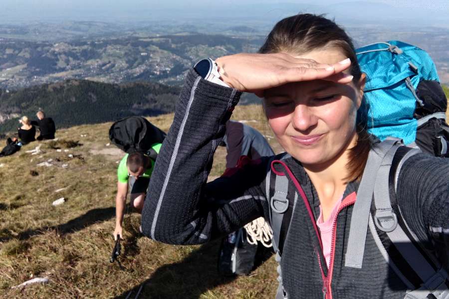 Kasia na Czerwonych Wierchach
